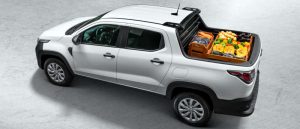 Caçamba cheia da Fiat Strada Endurance Cabine Dupla