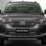 Dianteira da Fiat Strada Endurance Cabine Simples (Plus)