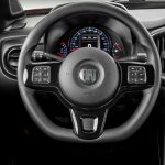 Volante no painel da Fiat Strada Freedom Cabine Dupla