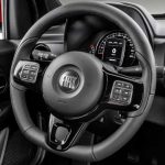 Volante no painel da Fiat Strada Volcano cabine dupla