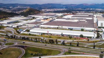 Fábrica da Fiat (FCA) em Betim, Minas Gerais