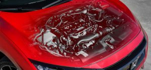 Motor turbo do Honda Civic Si 2020