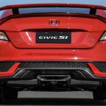 Traseira do Honda Civic Si 2020