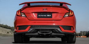 Traseira do Honda Civic Si 2020