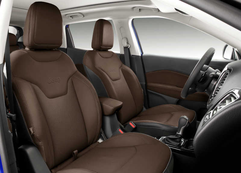 Jeep/Divulgação Interior do Jeep Compass Limited 2021