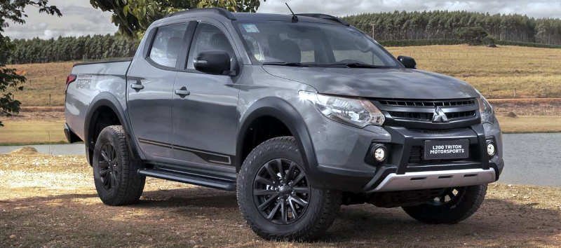 Mitsubishi/Divulgação Mitsubishi L200 quinta geração - a atual, cabine dupla