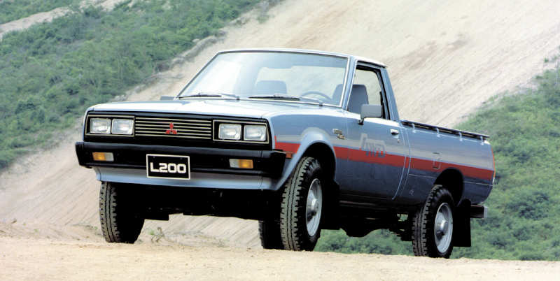 Mitsubishi/Divulgação Mitsubishi L200 segunda geração