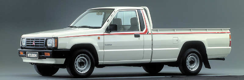 Mitsubishi/Divulgação Picape Mitsubishi L200 segunda geração