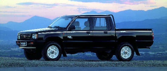 Mitsubishi/Divulgação Mitsubishi L200 terceira geração cabine dupla