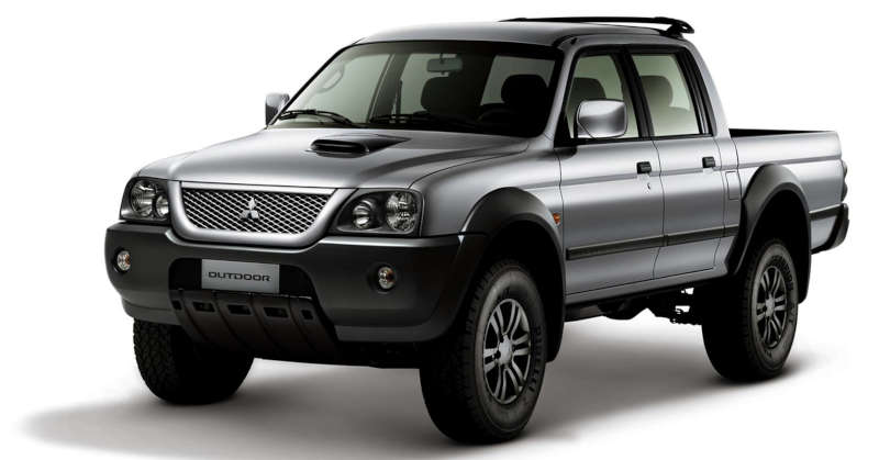 Mitsubishi/Divulgação Mitsubishi L200 quarta geração cabine dupla