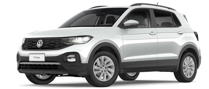 Volkswagen/Divulgação Volkswagen T-Cross Sense 2021 PCD