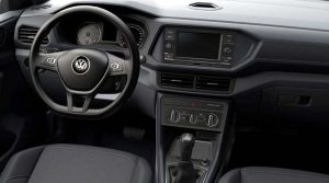Painel do Volkswagen T-Cross Sense 2021