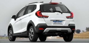 Traseira do Honda WR-V EX 2021