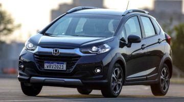 Dianteira do Honda WR-V EXL 2021
