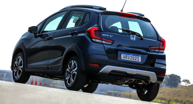 Honda/Divulgação Traseira do Honda WR-V EXL 2021