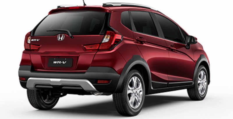 Honda/Divulgação Traseira do Honda WR-V LX 2021