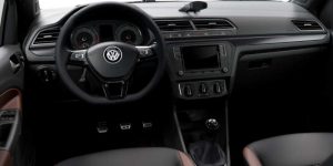 Painel da Volkswagen Saveiro Cross 1.6 2021 cabine dupla