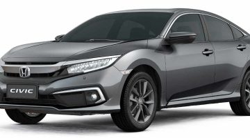 Honda Civic EXL 2021 em destaque
