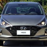 Dianteira do Hyundai HB20 Diamond 2021