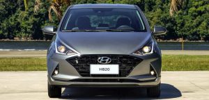 Dianteira do Hyundai HB20 Diamond 2021