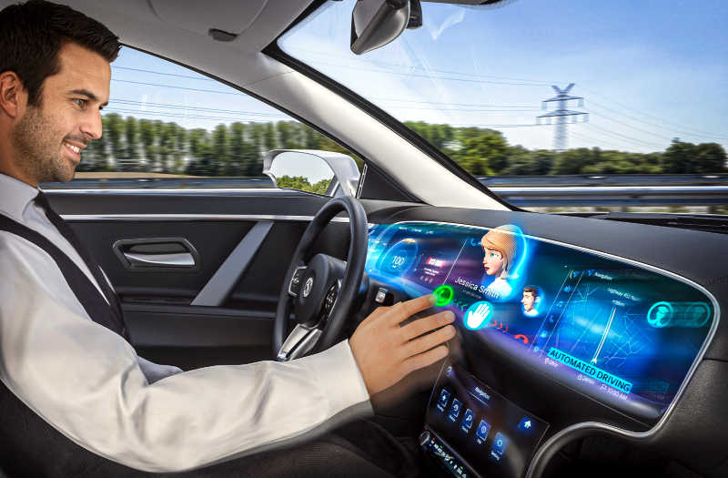 painel automotivo tridimensional (3D)