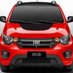 Destaque para a dianteira do Fiat Mobi Trekking 2021