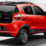 Visual aventureiro do Fiat Mobi Trekking 2021