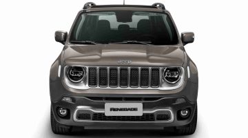 Dianteira do Jeep Renegade Limited flex 2021