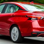 Traseira do Nissan Versa Exclusive