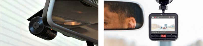 Nissan/Divulgação Duas opções de câmera, ambas instaladas próximas aos retrovisor, para o Nissan Versa