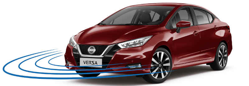 Nissan/Divulgação estacionamento dianteiro do novo Nissan Versa é vendido como acessório