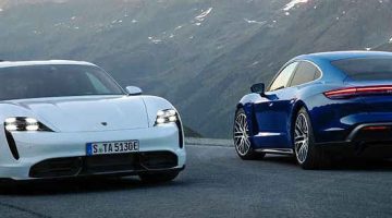Foto do novo Porsche Taycan Turbo S