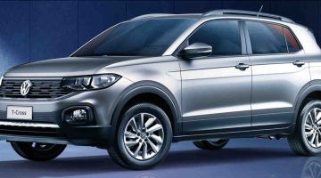 Volkswagen T-Cross 200 TSI 2021 destaque de assinatura