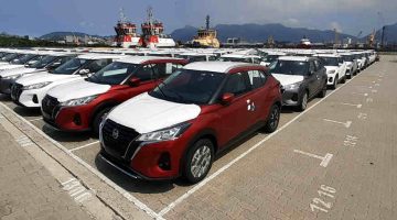 Foto de capa do novo Nissan Kicks indo para a Argentina