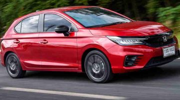 Foto de capa do Honda City hatch Brasil