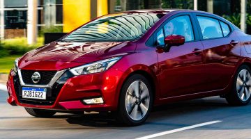 foto do novo Nissan Versa Exclusive 2022