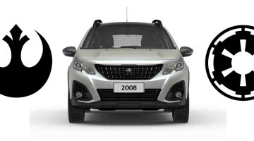 Peugeot 2008 Skywalker Aliança Rebelde Império Galáctico