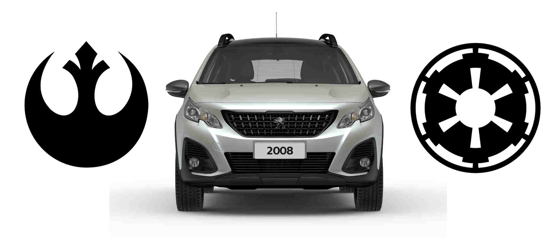 Peugeot 2008 Skywalker Aliança Rebelde Império Galáctico