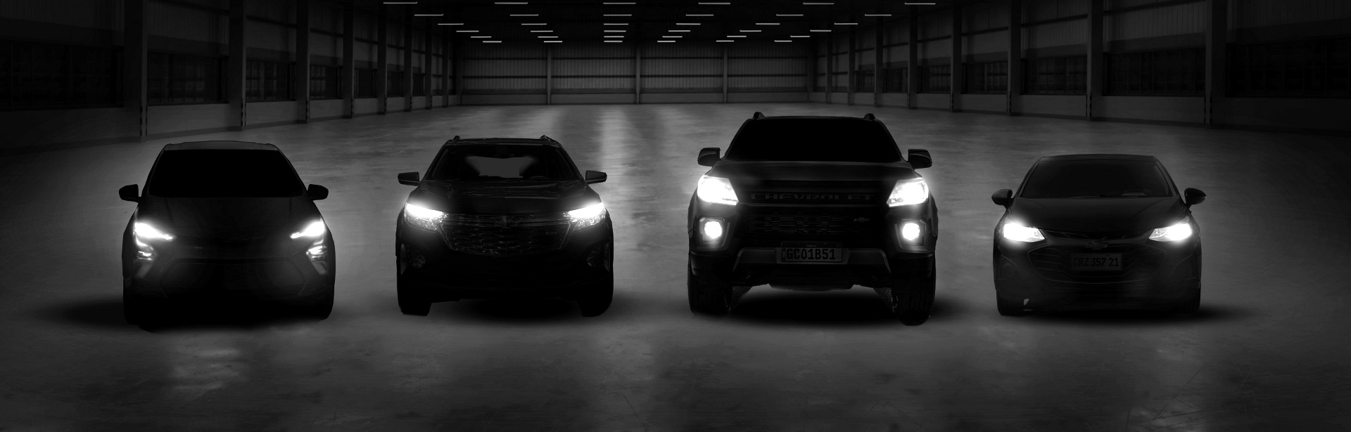 Imagem de capa dos lançamentos de 2021 da Chevrolet