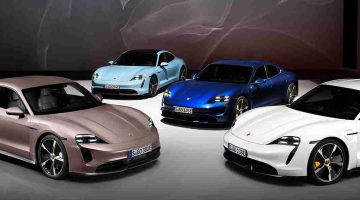 Foto de capa do Porsche Taycan 2021
