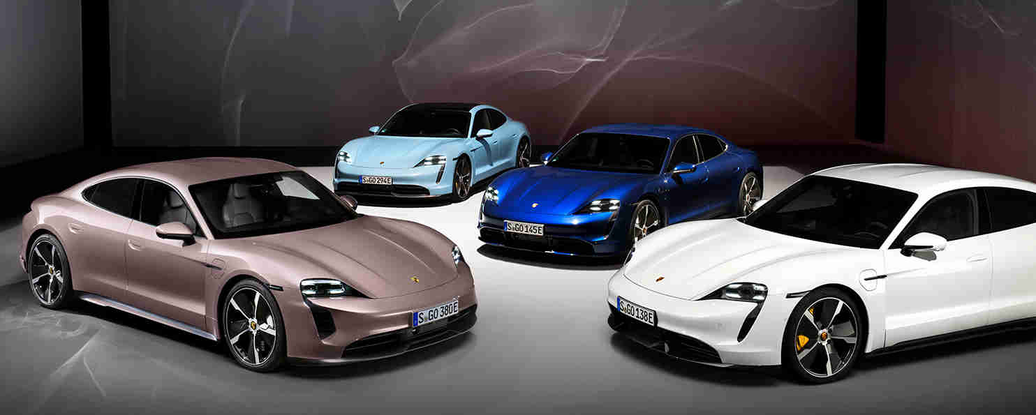 Foto de capa do Porsche Taycan 2021