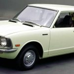 Foto da segunda geração do Toyota Corolla - 1970/1974
