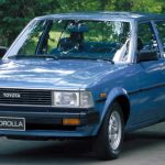Foto da quarta geração do Toyota Corolla - 1979/1983