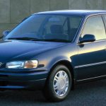 Foto da oitava geração do Toyota Corolla - 1996/2002