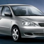 Foto da nona geração do Toyota Corolla - 2003/2008