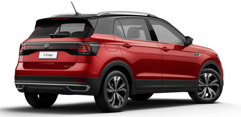 Volkswagen/Divulgação T-Cross Highline é a versão topo de linha do SUV da Volkswagen