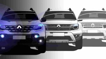 Arte de capa de 10 anos do Renault Duster