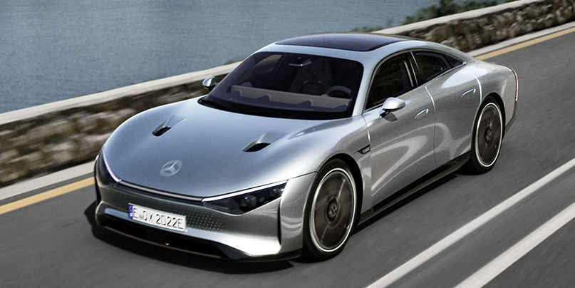Mercedes-Benz/Divulgação Mercedes EQXX