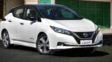 Foto de capa do Nissan Leaf 2022