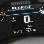 Quadro de instrumentos do Renault Kwid 2023 foi uma boa evolução